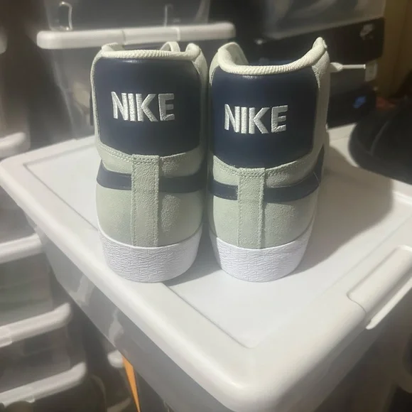 Nike Blazer Teal and navy blue - Picture 6 of 7